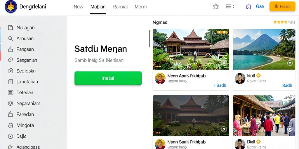 Screenshot menampilkan fitur bonus harian yang menarik.