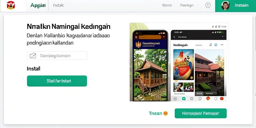 Screenshot menggambarkan pemandangan level yang menakjubkan.