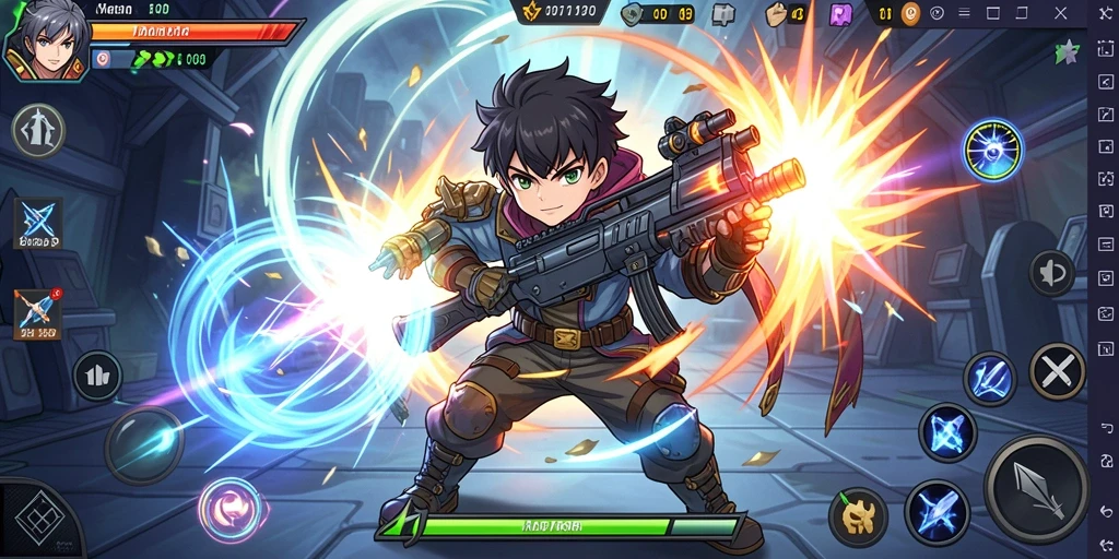 Tunjukkan berbagai karakter unik dalam game.